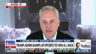 David Sacks warns AI regulation could cost US race against China