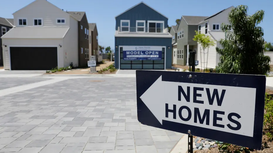 New homes for sale in Encinitas, California.