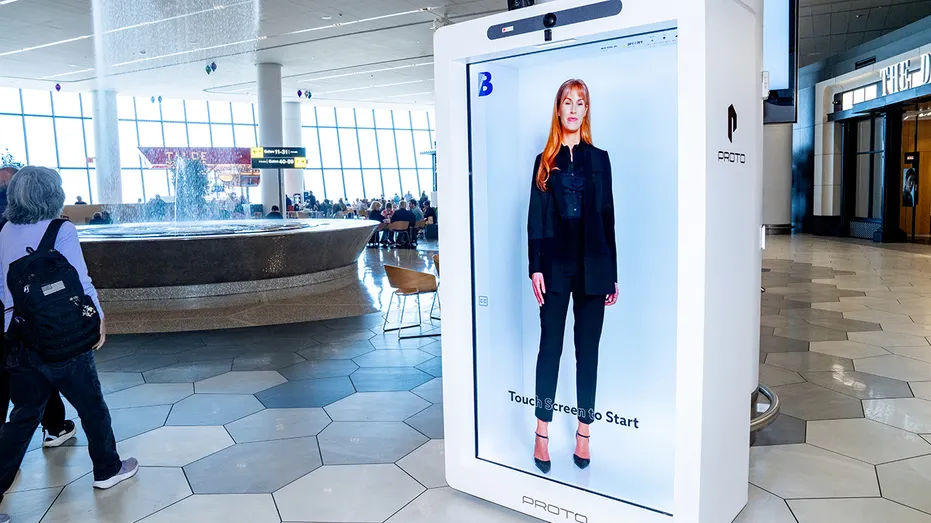 AI concierge at LaGuardia Airport