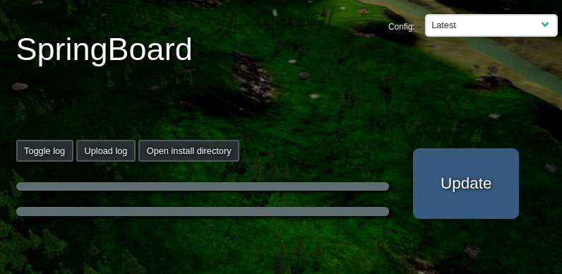 Screenshot of SpringBoard