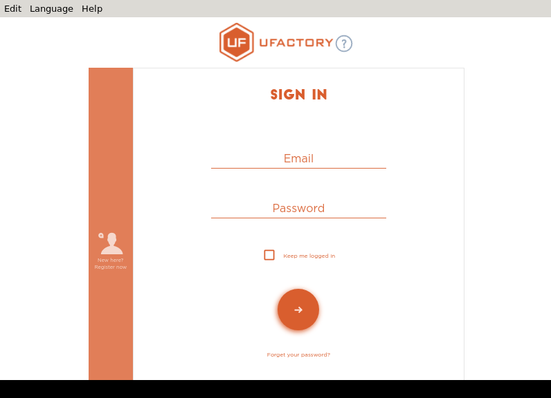 Screenshot of uArmStudio