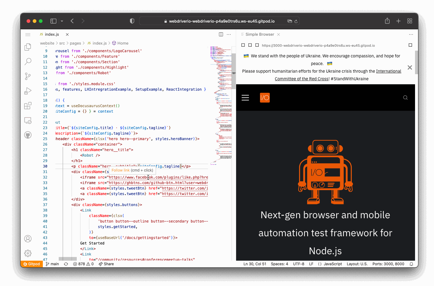 Make Changes to Documentation Page Make Changes to Documentation Page