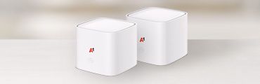 A1 Mesh WLAN Set mit zwei Geräten