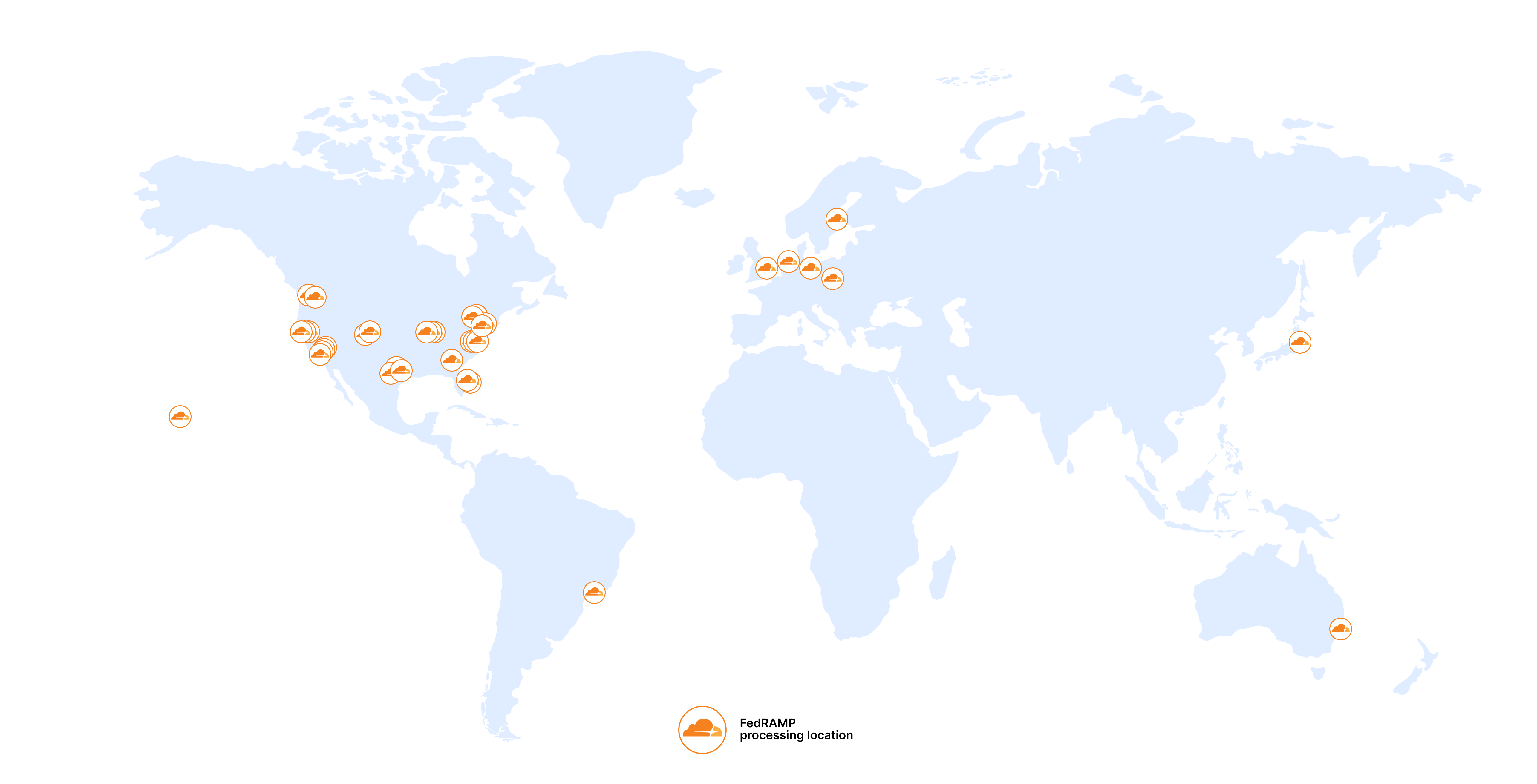 FedRAMP Map Blue