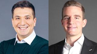 Ante Plazibat, Head Emerging Business, Finnova; Sascha Hofer, Product Owner Blockchain Technology & Crypto, Finnova. (Source: zVg)
