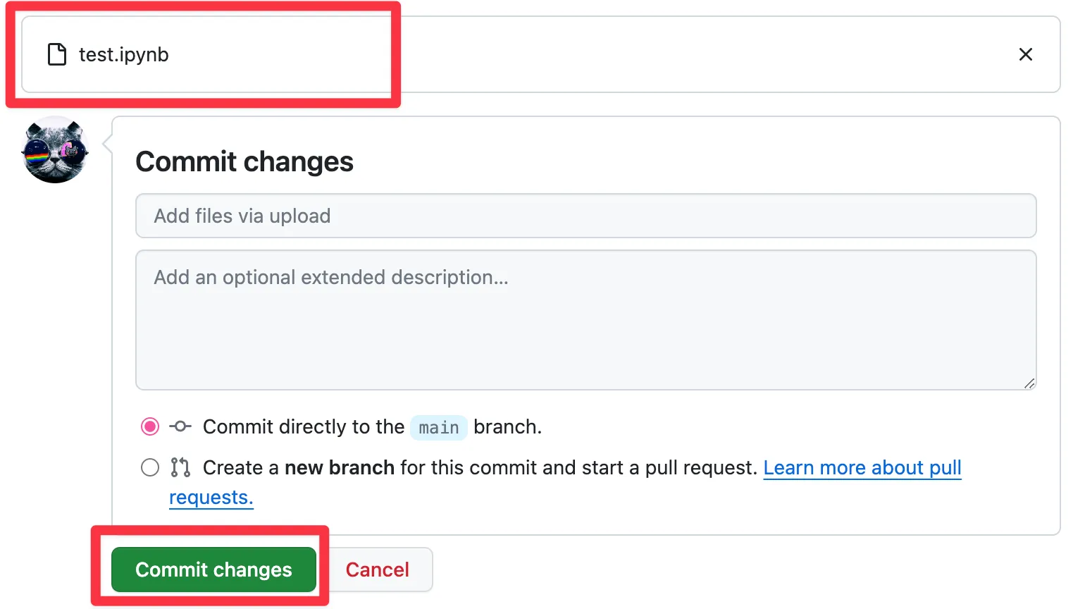 commit