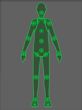 Estructura de Avatar de Unity