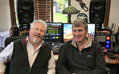Hugh Robjohns (L) and Paul White (R)