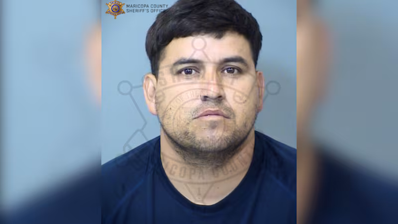 Carlos Rojas Mora, 35, was booked on a charge of hit-and-run involving death.