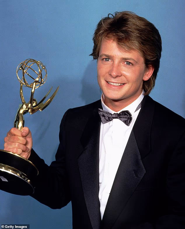 The beloved Back to the Future star, 64, was diagnosed with the progressive neurological disorder in 1991 at just 29 years old and went public with his condition seven years later (Seen in 1987)