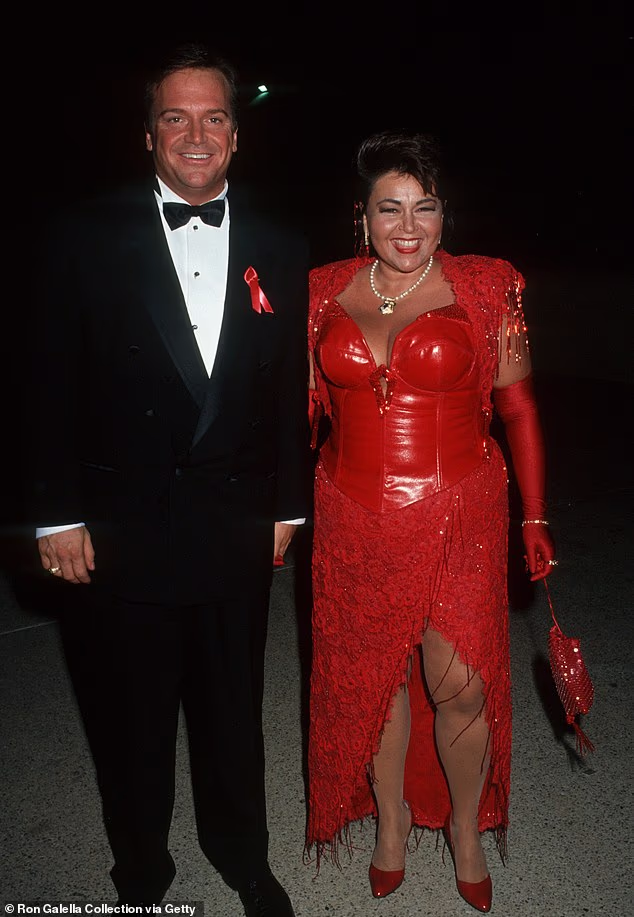There's a reason Tom Arnold named his comedy tour My Crazy X-Wife, having been married and divorced four times, most famously to Roseanne Barr (pictured in 1992)