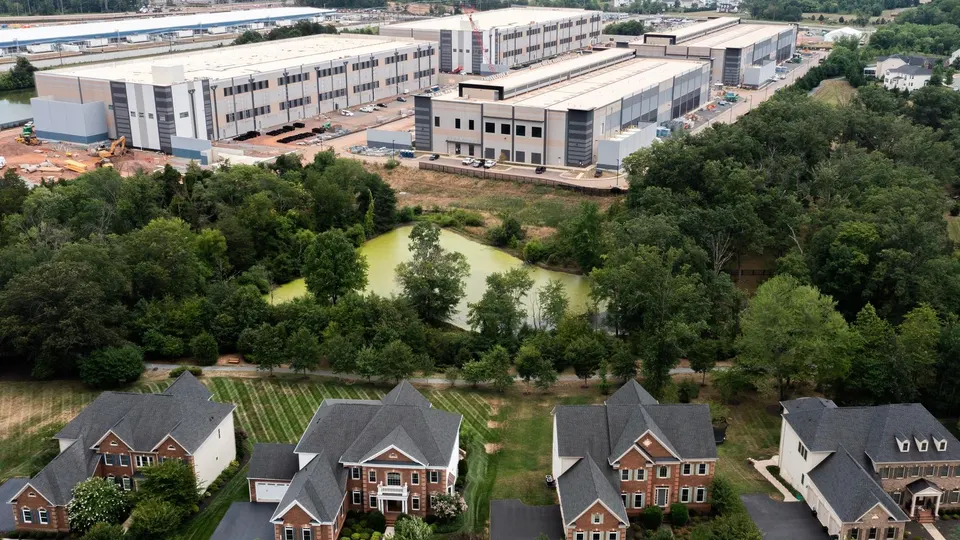 Major Cluster Of Data Centers Inhabit Northern Virginia