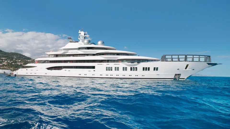 Aboard The $250 Million Superyacht ‘Amadea’ With The World’s Youngest Real Estate Billionaire