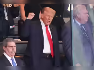 U.S. President Donald Trump in New York City