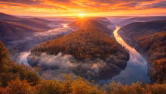 Die Saarschleife in Deutschland von Leserreporter Stefan E. fotografiert.