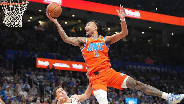 Jaylin Williams von den Oklahoma City Thunder