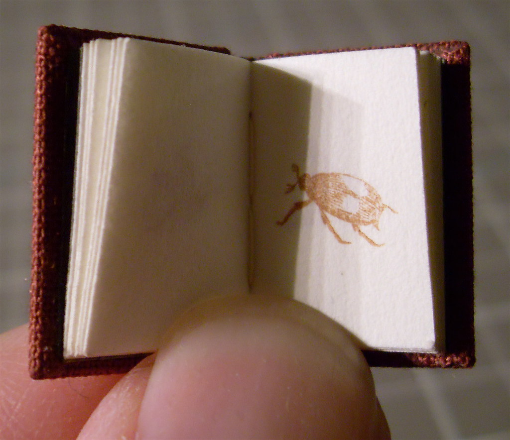 Handbound letterpress Miniature Book