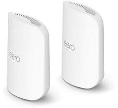 Amazon eero Pro 7 tri-band mesh Wi-Fi 7 router (newest model) - Supports internet plans up to 5 Gbps, Coverage up to 4,000 …