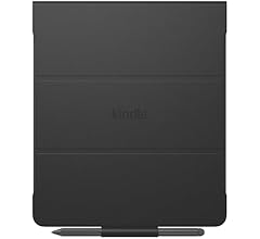 Plant-Based Leather Folio Cover with Magnetic Attach, Designed with Sustainability in Mind for Amazon Kindle Scribe