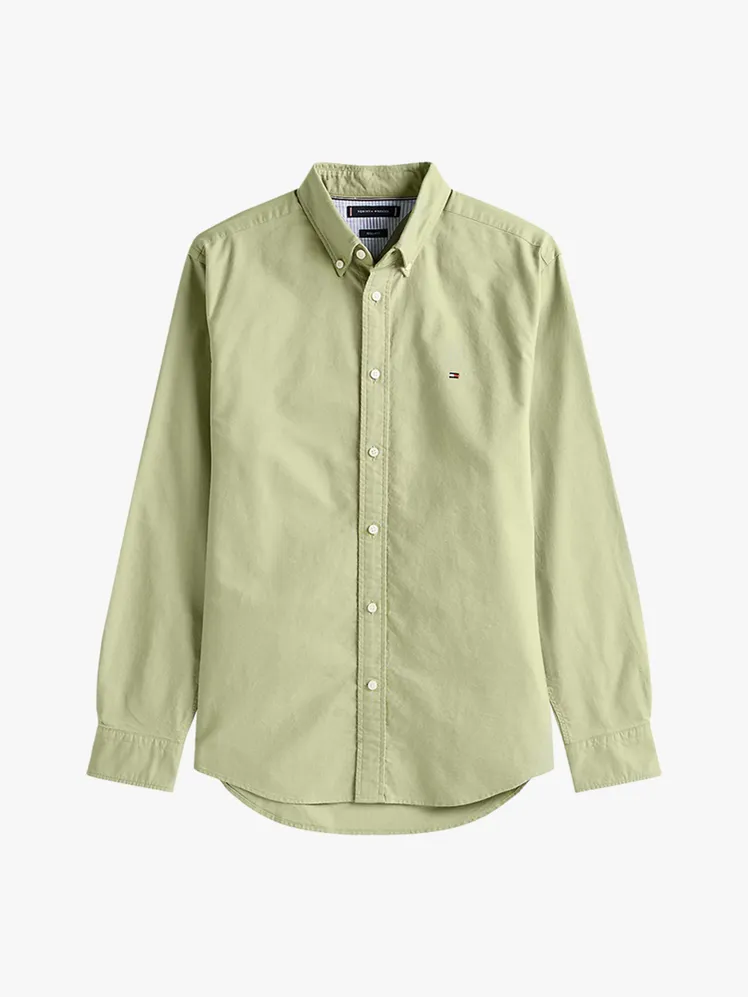 Image may contain Clothing Shirt Long Sleeve Sleeve Dress Shirt Home Decor Linen and Khaki