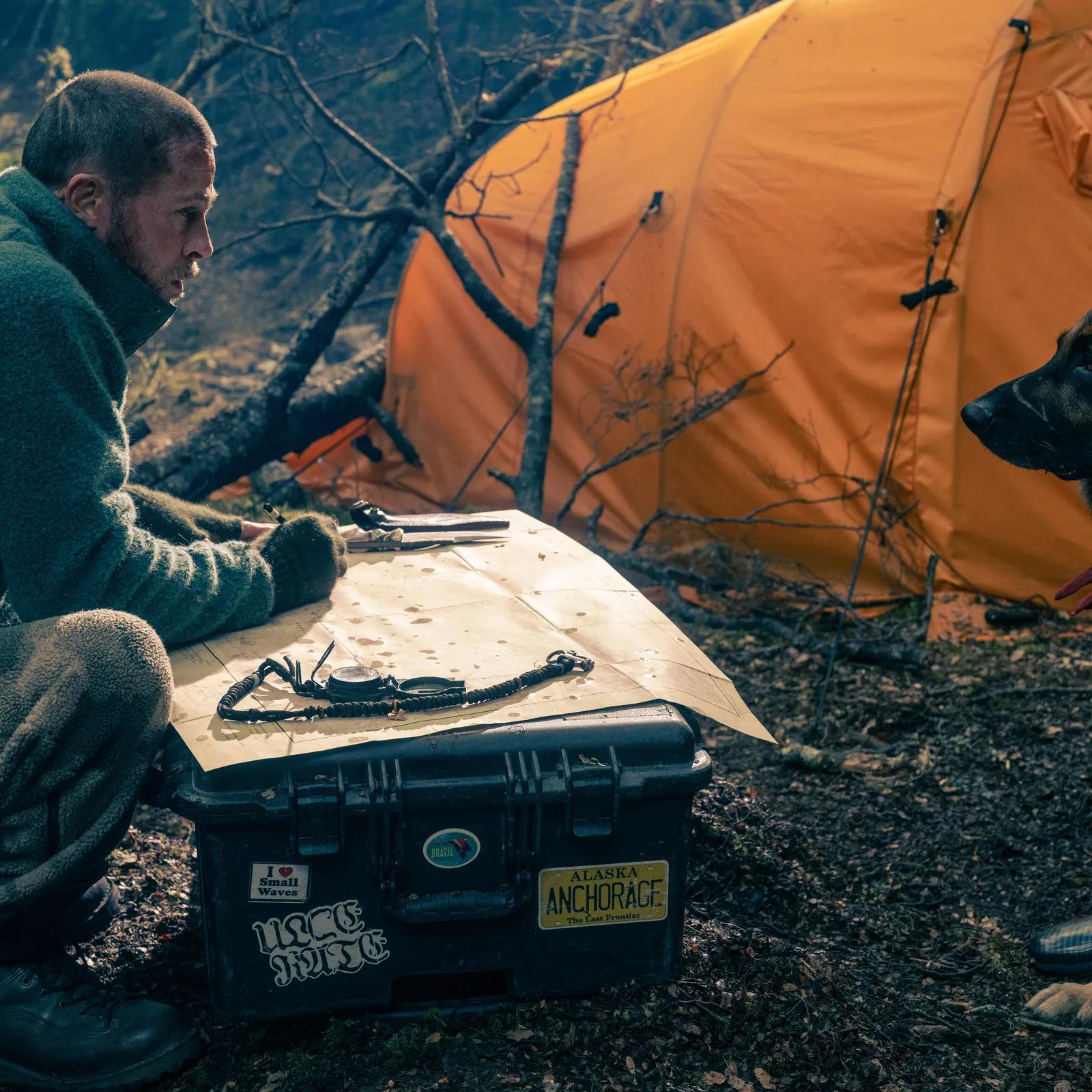 It’s Brad Pitt and His Dog vs. the Alaskan Wilderness in David Ayer’s Heart of the Beast