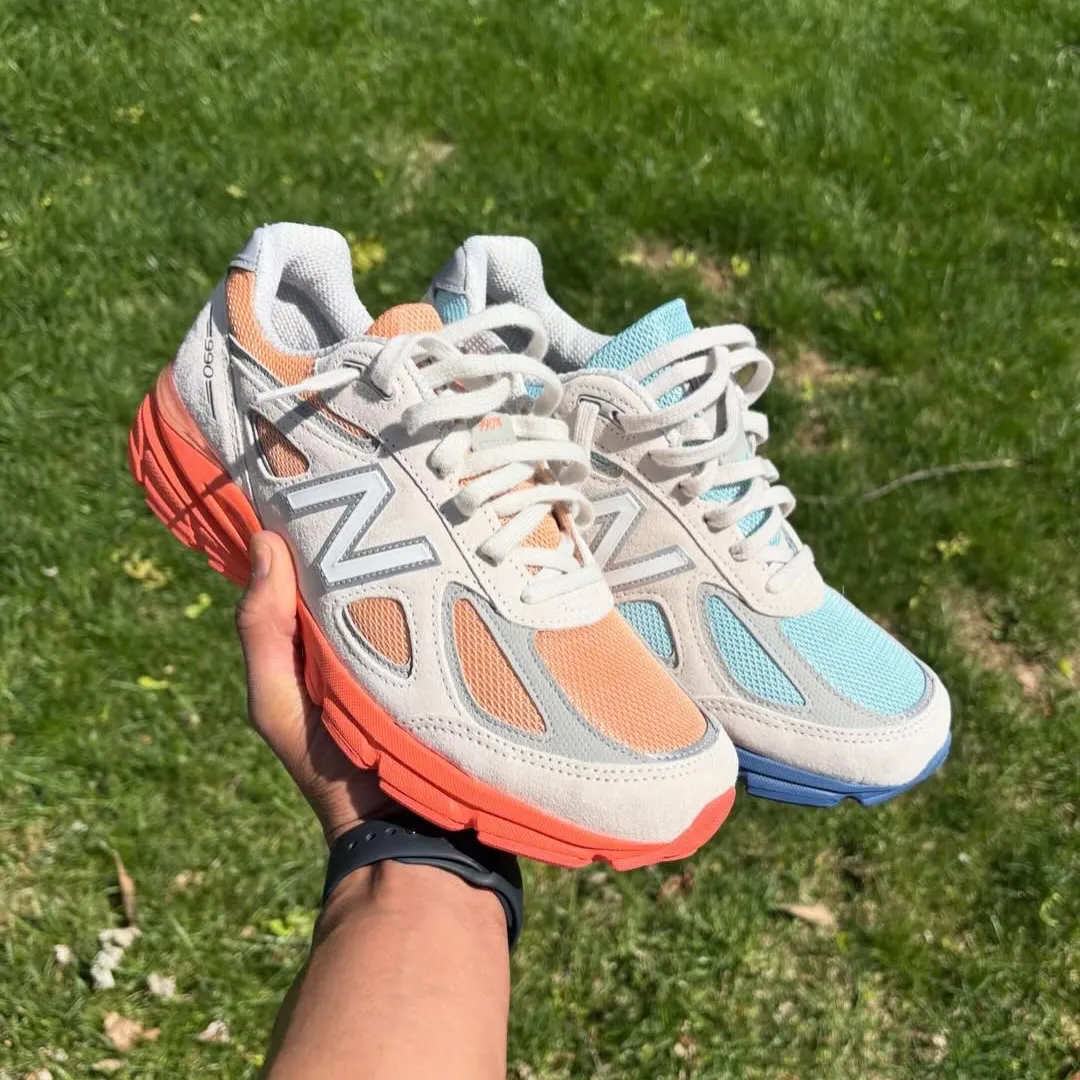Les dernières 990 de New Balance sont des baskets pastel à 240 euros pour l'été