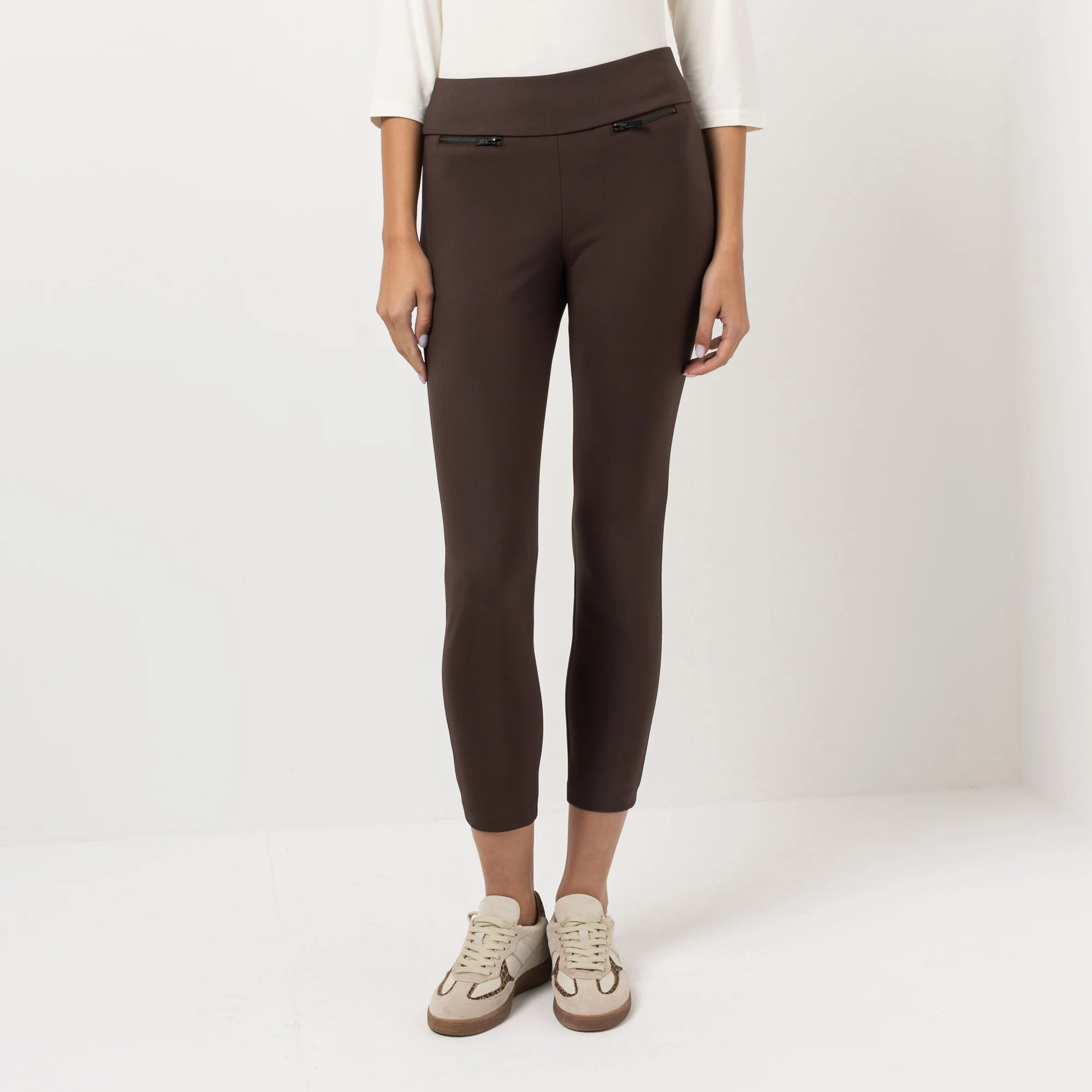 STEFFEN SCHRAUT Jeggings Knöchellang Zier-Reißverschlüsse sehr schmales Bein