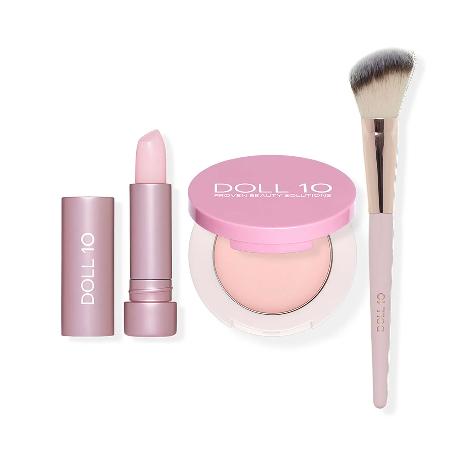 DOLL 10 BEAUTY In the Mood Lippenstift 3,2g & Rouge 3,5g mit Pinsel