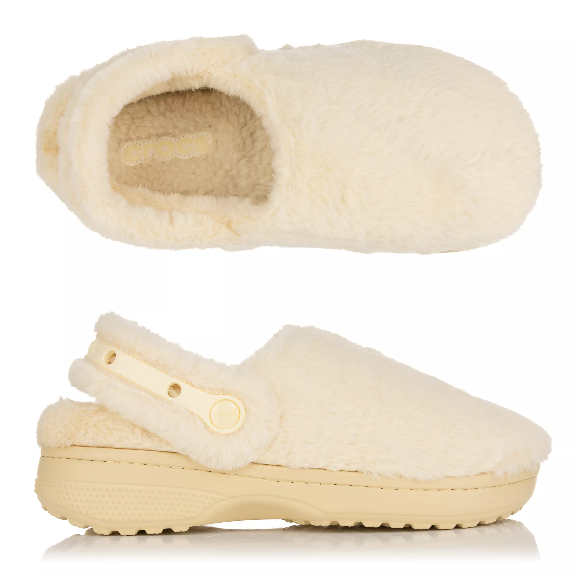 CROCS™ Unisex- Clog Classic Unfurgettable Kunstfell Ultarleicht