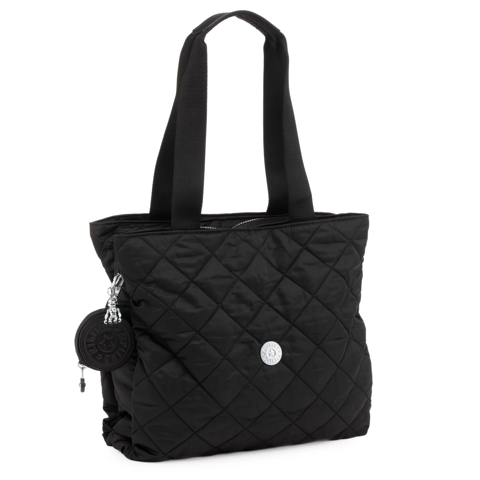 KIPLING® Schultertasche Anusha 3 Hauptfächer 2 Anhänger