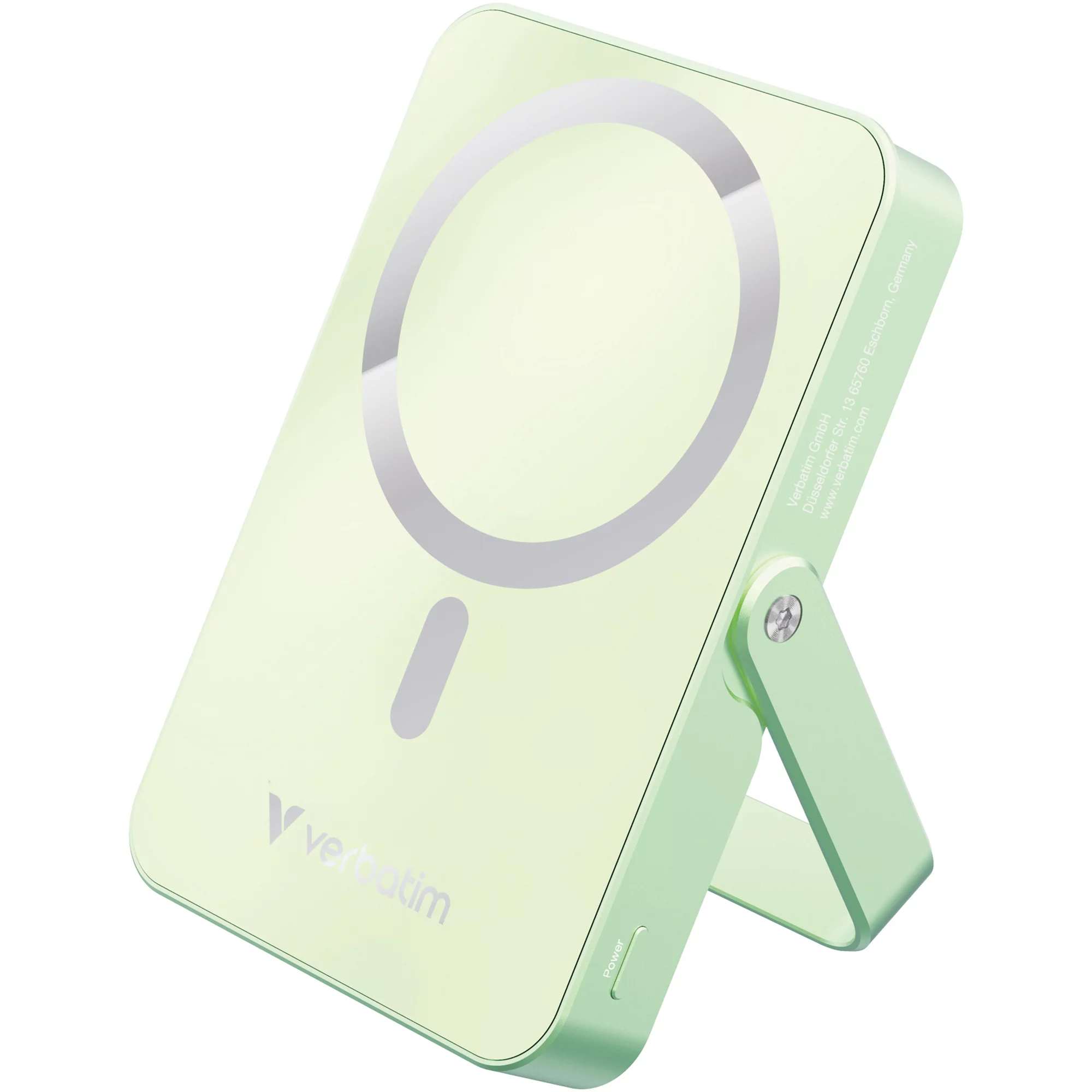 VERBATIM Charge`n`GoPowerbank 10.000mAh 15W kabelloses Laden MagSafe-kompatibel