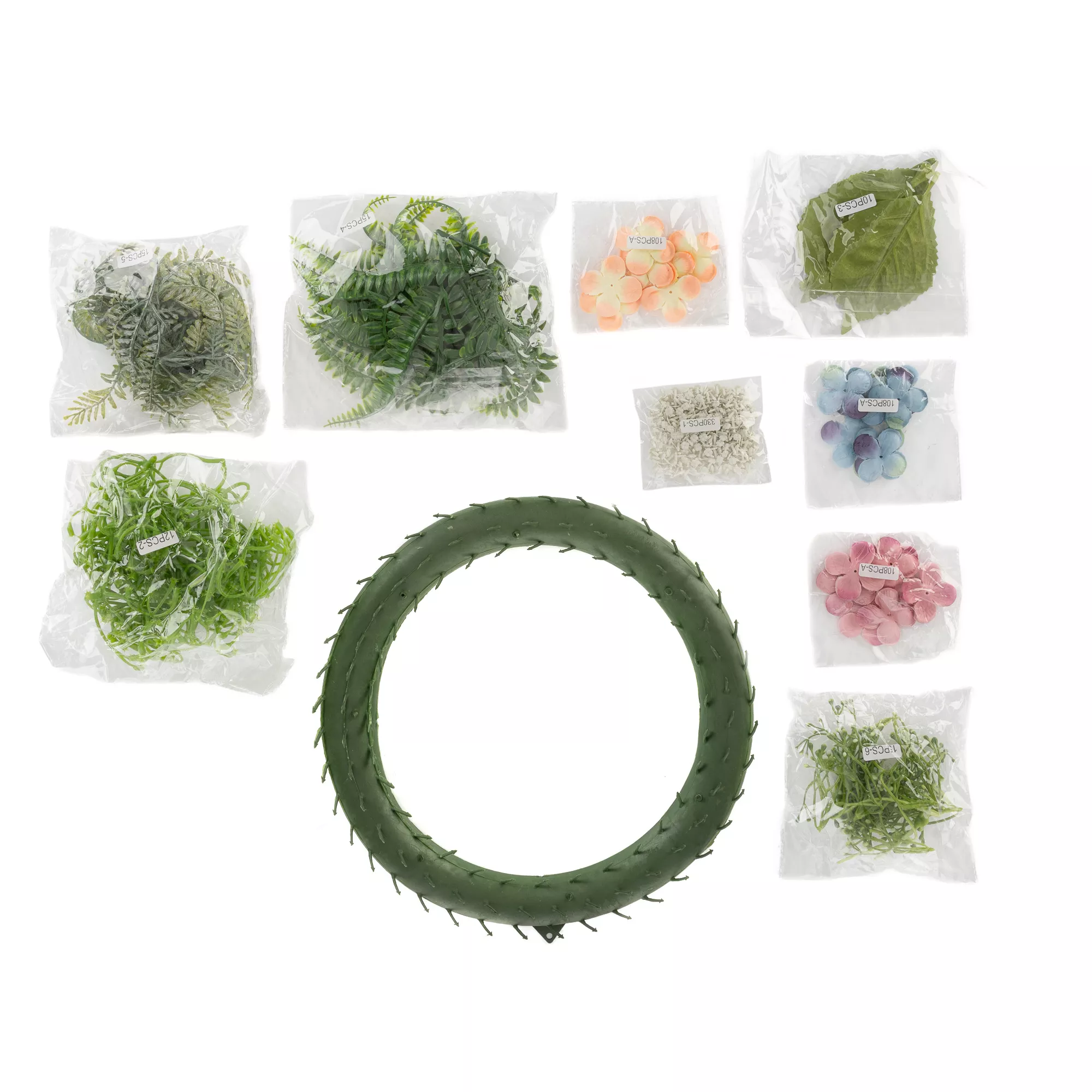 CRAFT BUDDY™ Dekofloristik-Set Hortensien verschiedene Farben 10tlg.