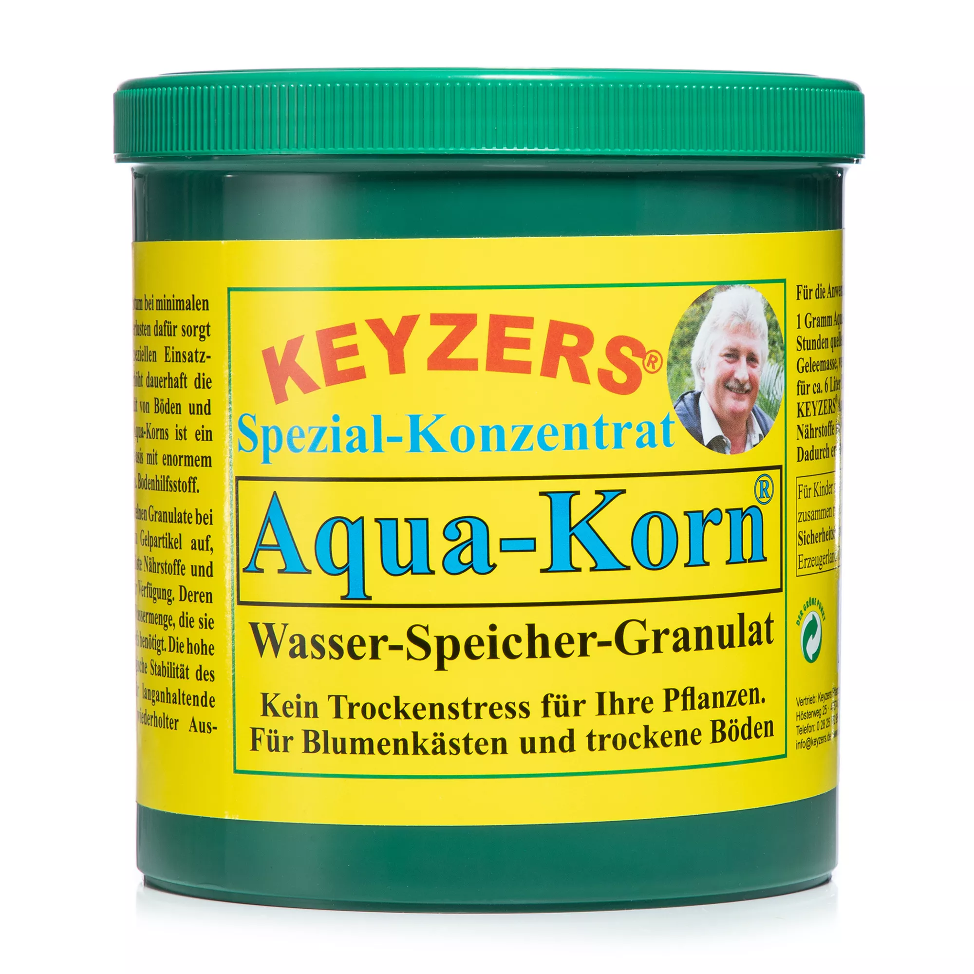 KEYZERS® Aqua-Korn® Granulat 100facher Wasserspeicher 420g