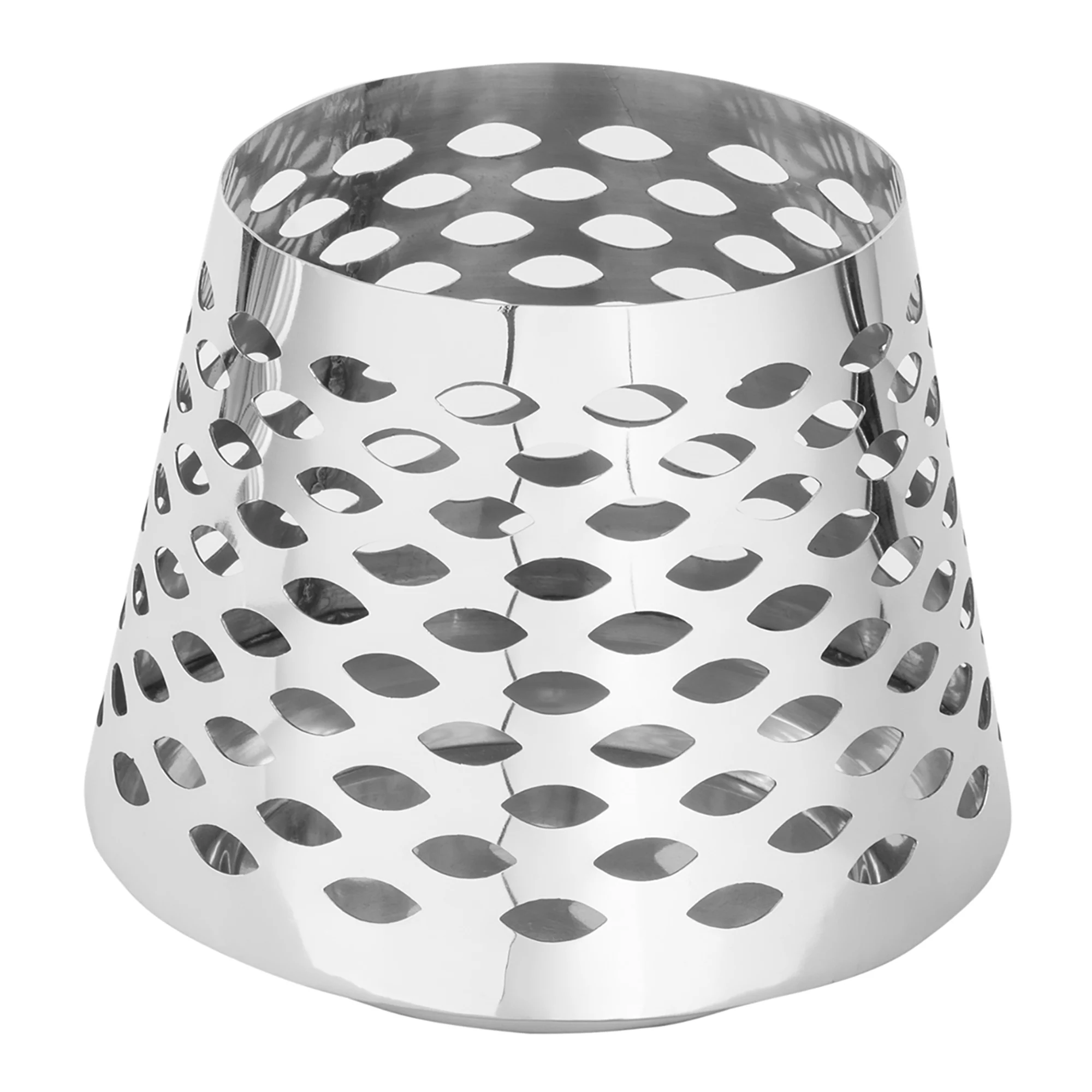 FINK Windlicht LUMA Edelstahl outdoorgeeignet Höhe 19cm, Ø 19cm