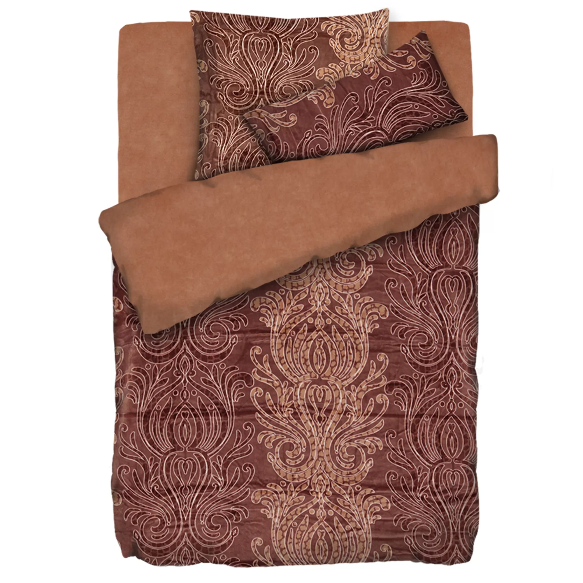 MONT CHALET Wendebettwäsche inkl. Spannbettlaken Mikrofaser Chinchilla Einzelbett, 4tlg.