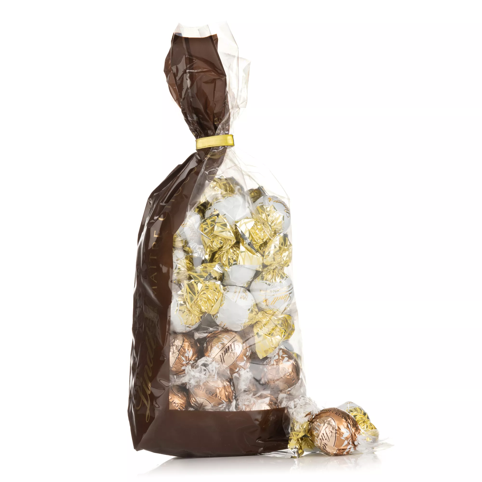 LINDT Marc de Champagne Roulette & Lindor Irish Cream 49 Stück, Inhalt 613g