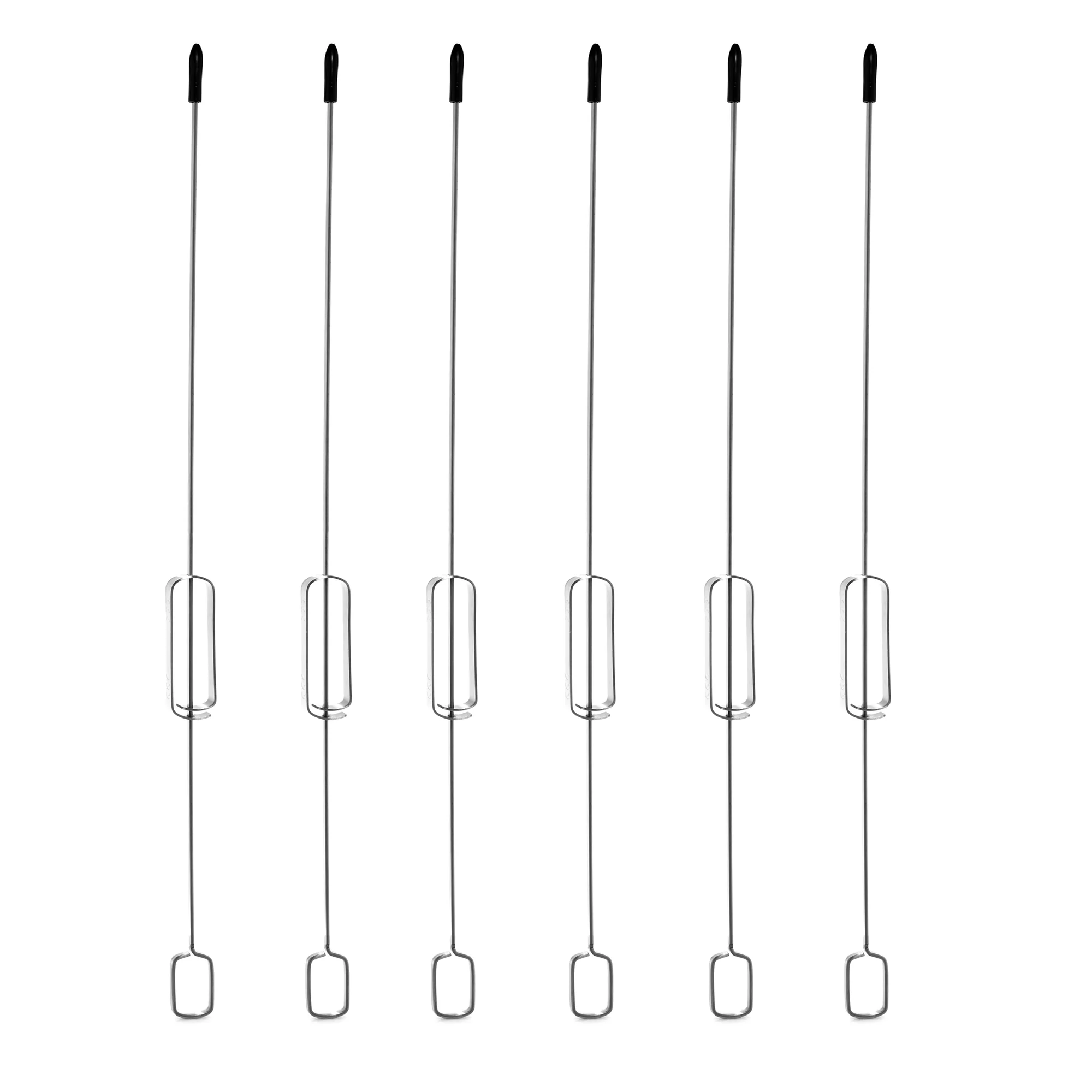 Lock & Slide BBQ-Grillspieße Länge ca. 45cm 6tlg.