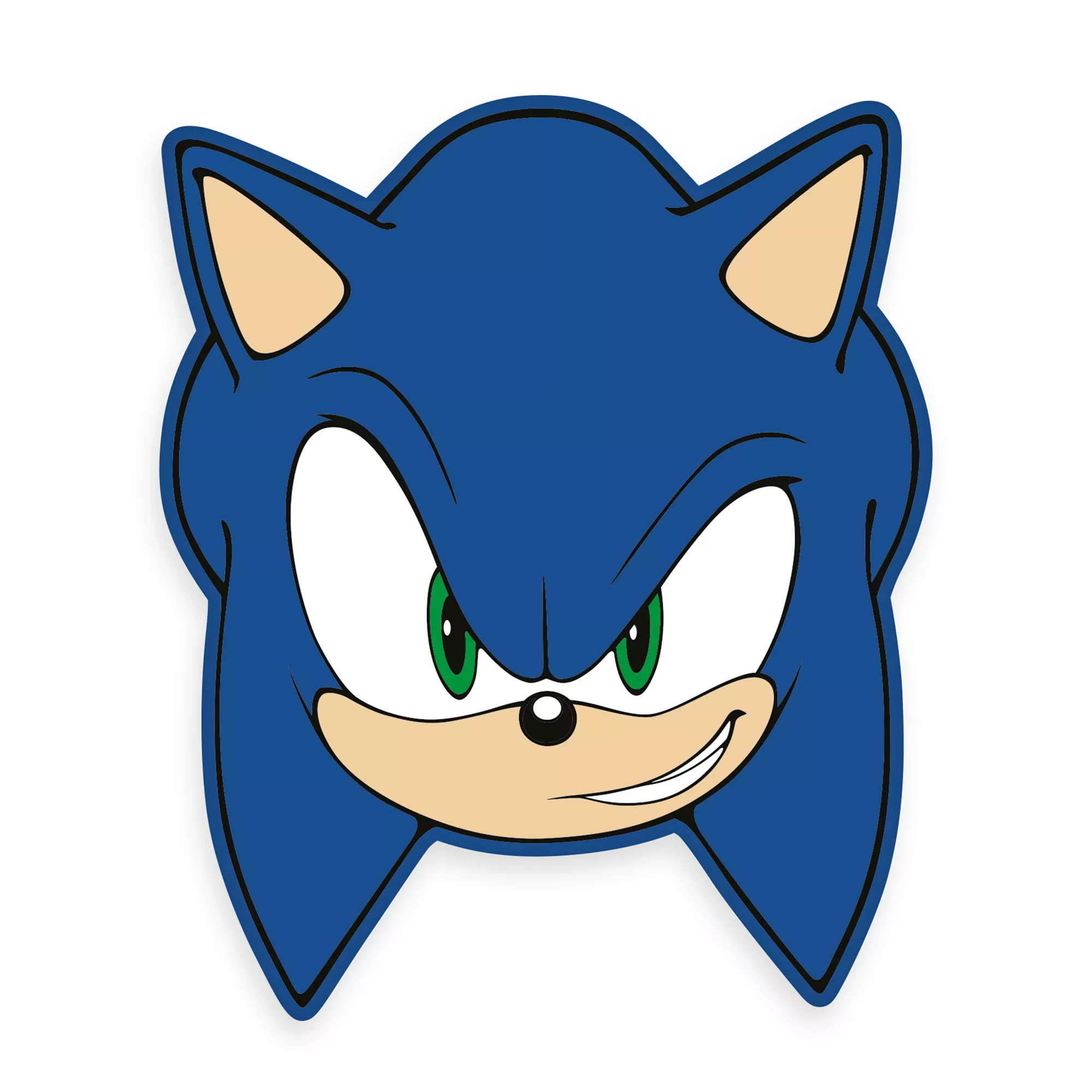 SONIC™ THE HEDGEHOG Deko-Konturenkissen SEGA waschbar ca. 31x36cm