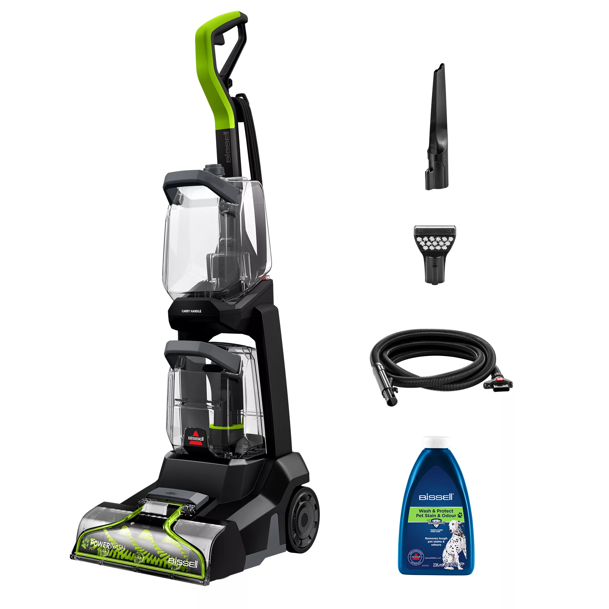 BISSELL Teppich- und Polsterreiniger Power Wash Pet inkl. Zubehör