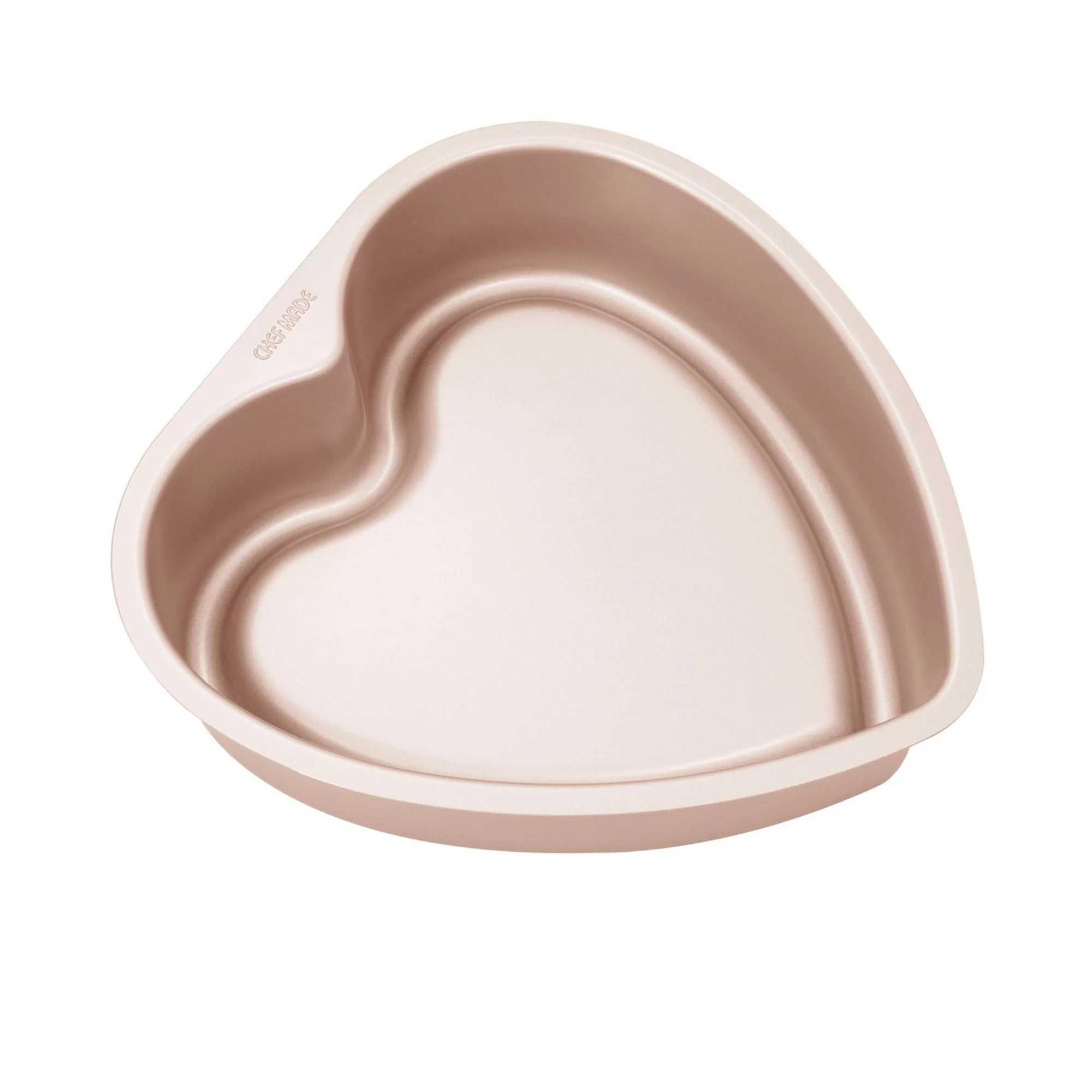 CHEFMADE Motivbackform Herz Karbonstahl