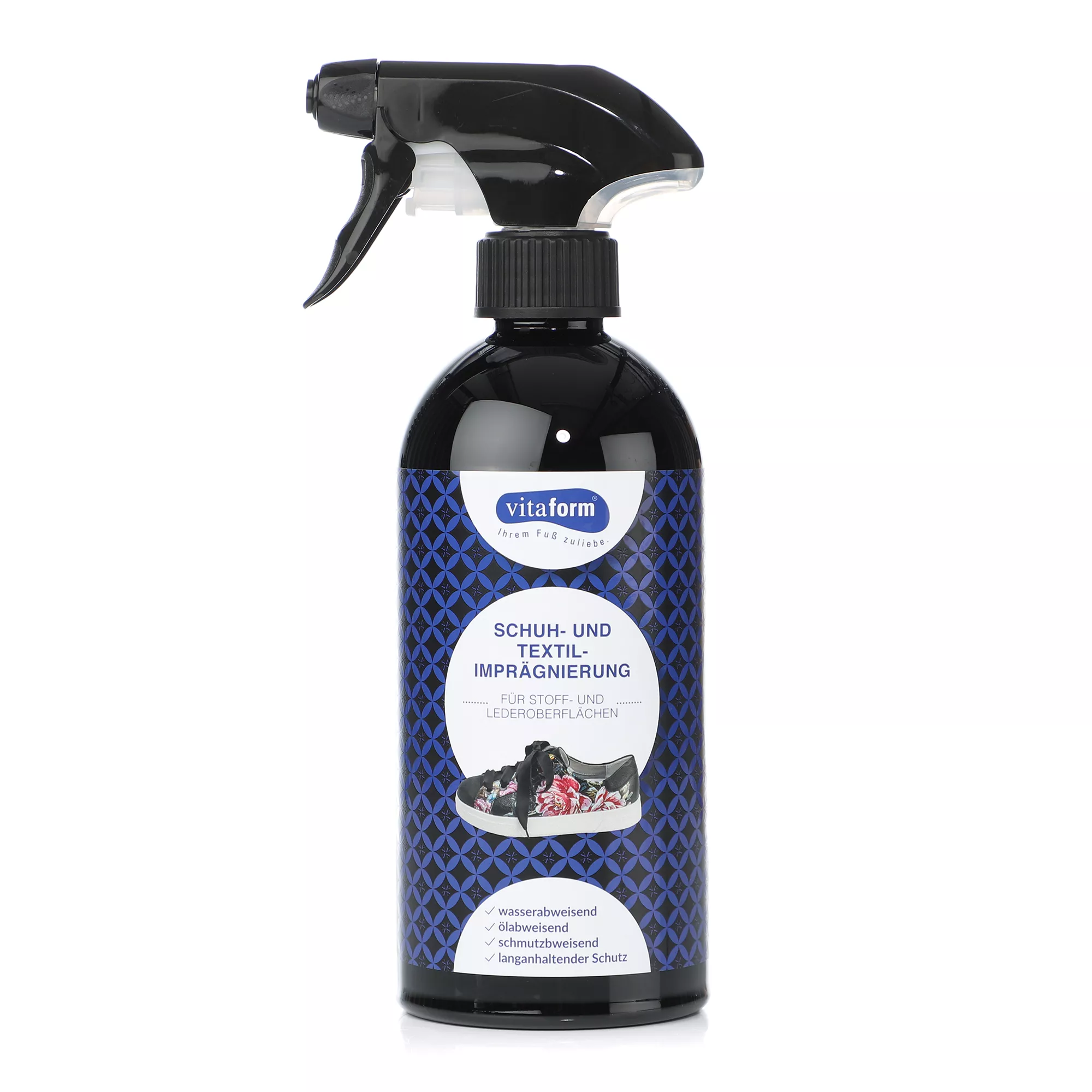 VITAFORM Textil- & Lederschuh Imprägnierung wasser- & ölabweisend 500ml