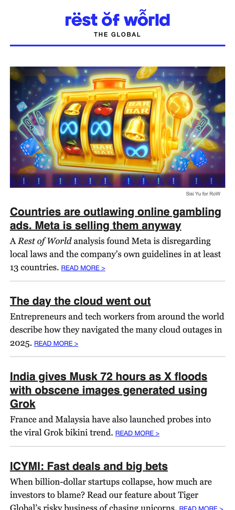 Newsletter preview