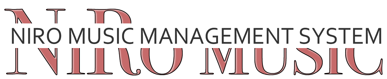 NiRo Music Management System
