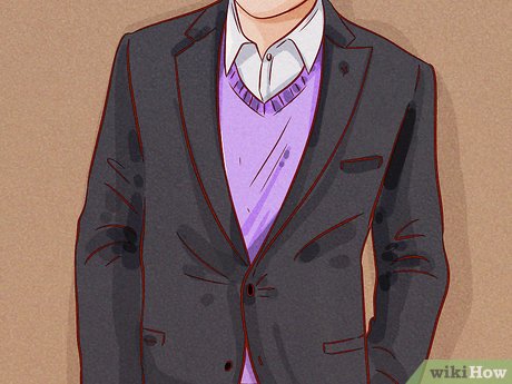 Step 3 Use a jacket to cover and insulate thinner sweaters.